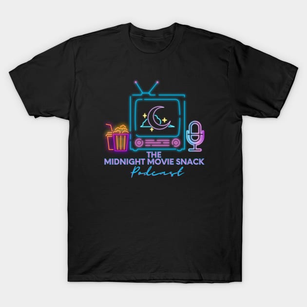 The Midnight Movie Snack Podcast Shirt! T-Shirt by Contentarama